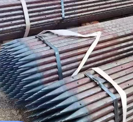 赣州超前小导管预埋钢管出尖打孔焊倒刺无缝焊管厂